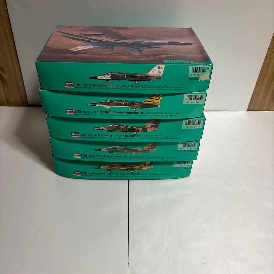 F-111 AARDVARK 1/72 モデルキット 5点セット