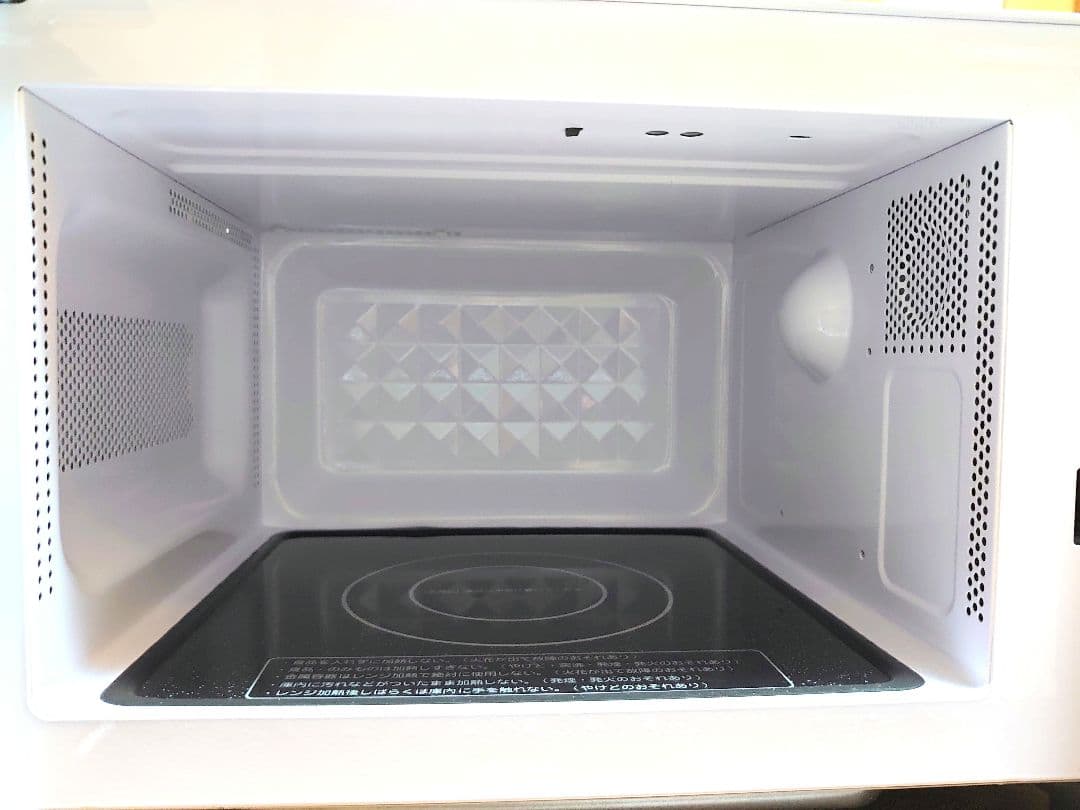 アイリスオーヤマ 2024年製 電子レンジ フラットテーブル 使用期間約3か月