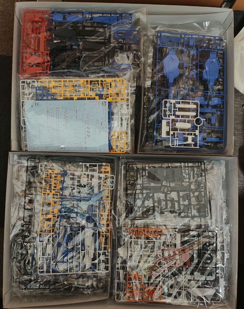 MG Ex-sガンダム　タスクフォースa＆フルアーマーZZガンダム　ver.ka