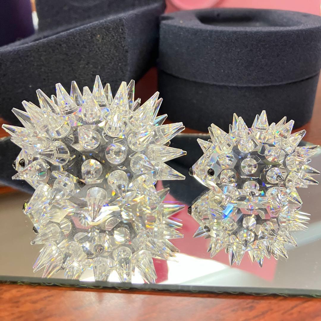 Swarovski ハリネズミ 2個セット