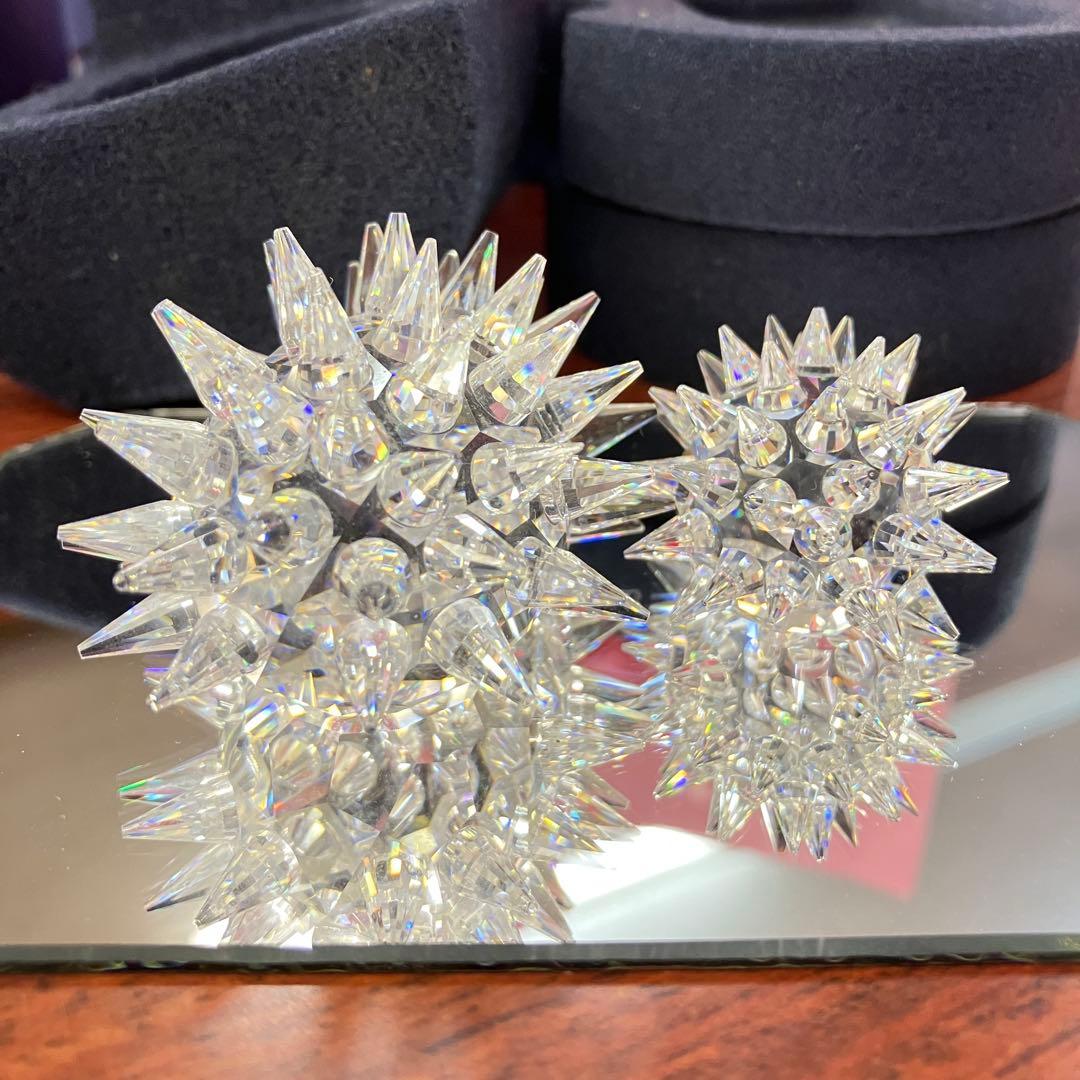 Swarovski ハリネズミ 2個セット
