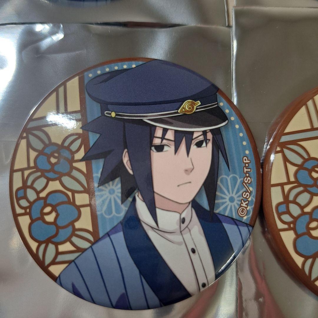 NARUTO　書生風缶バッジ　うちはサスケ　13個まとめ売り　痛バ