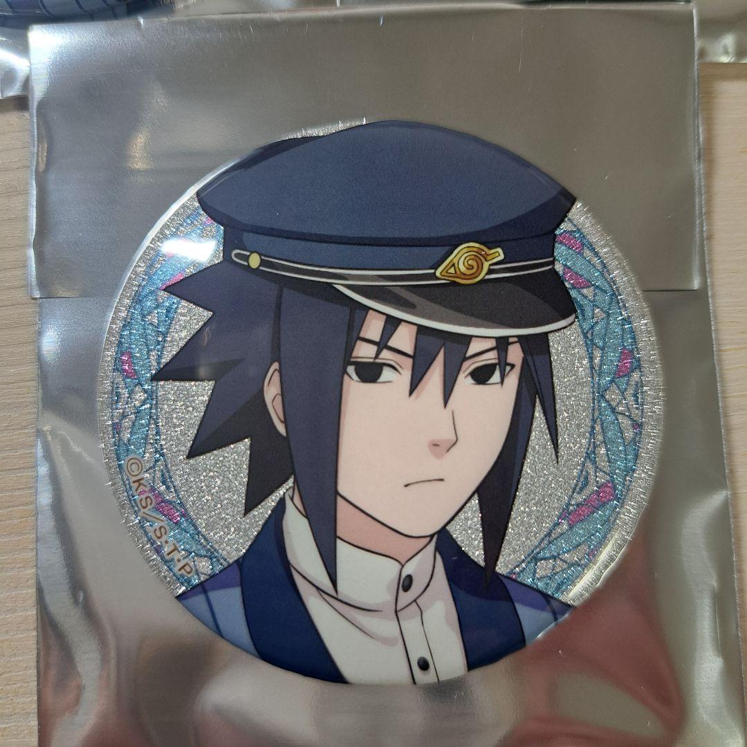 NARUTO　書生風缶バッジ　うちはサスケ　13個まとめ売り　痛バ