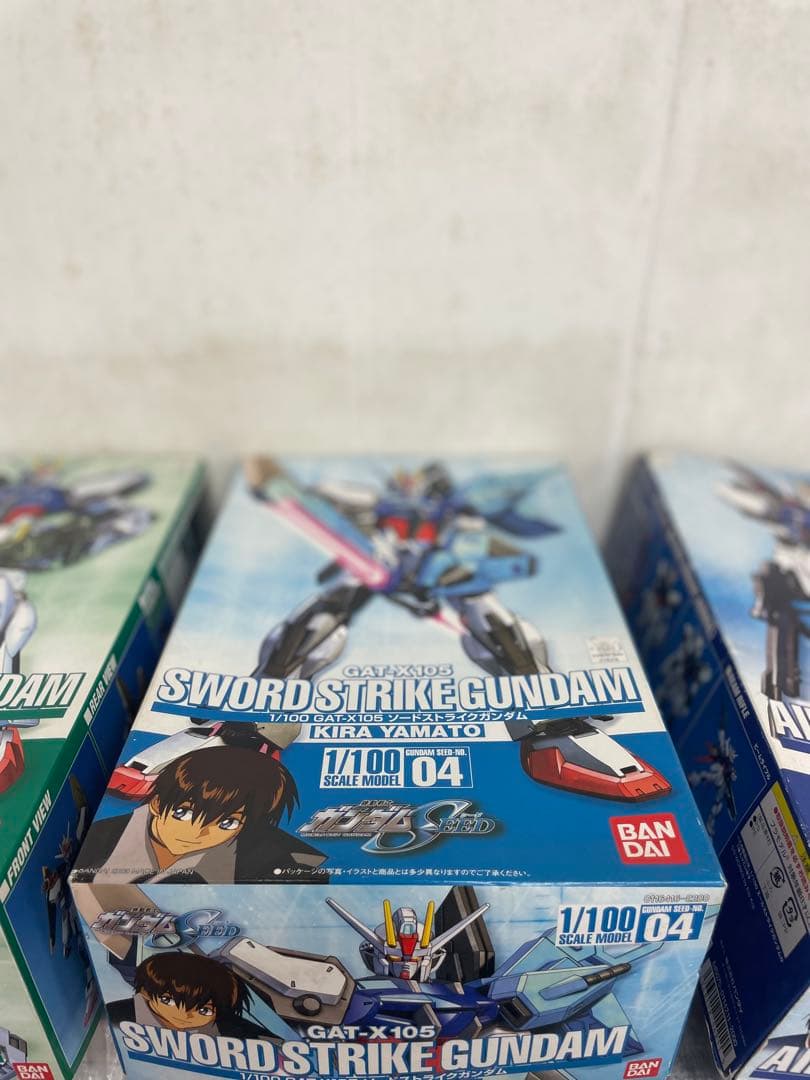 1/100ガンダムSEED未組立13体まとめ売りセット
