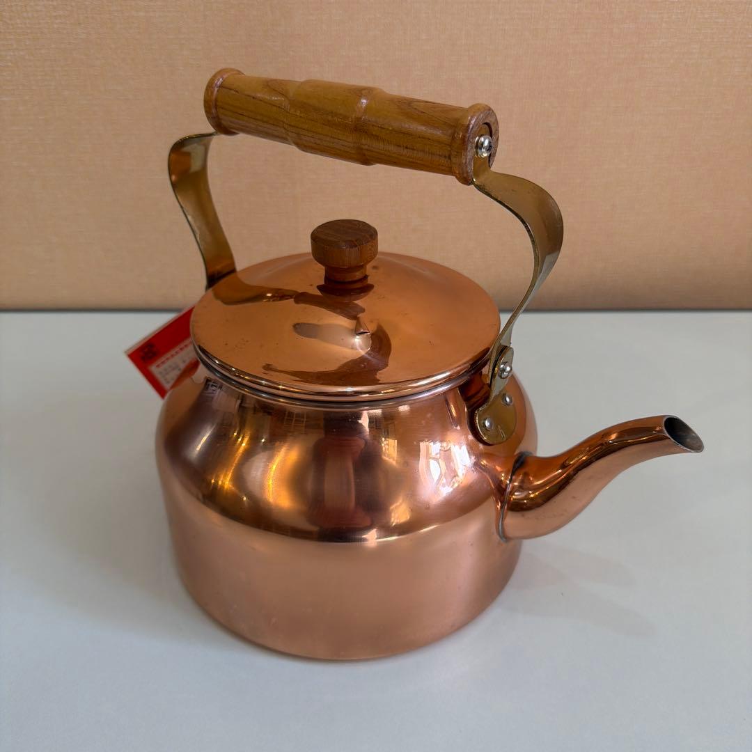 銅製 やかん 2.5L ヨーロピアンケトル カクセー