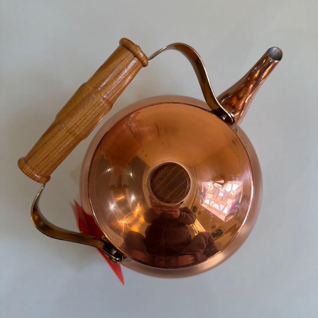 銅製 やかん 2.5L ヨーロピアンケトル カクセー