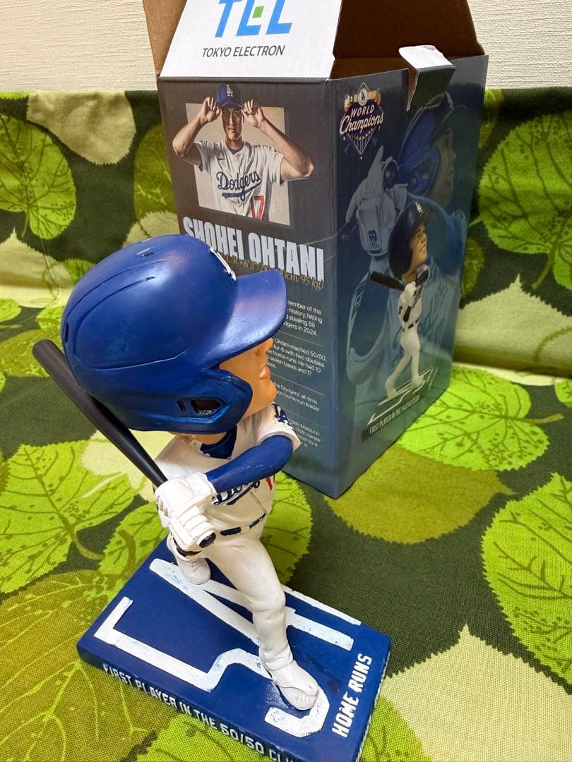 大谷翔平 50/50記念ボブルヘッド 2体セット（ドジャースタジアム配布品）