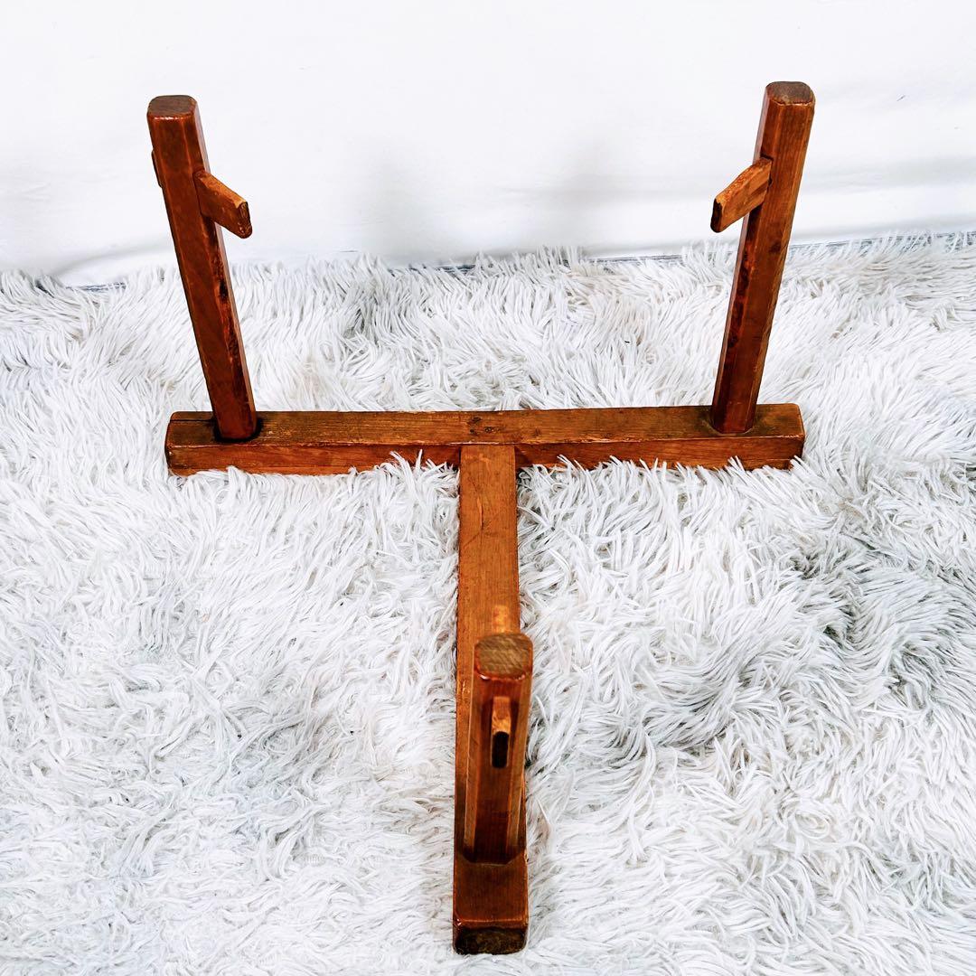 【希少】太鼓　締太鼓　和楽器　バチ　台座　和太鼓　3点セット