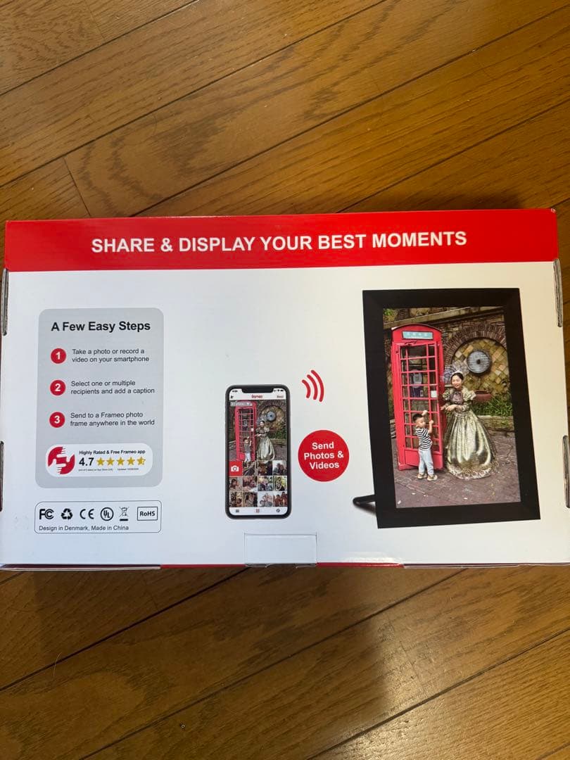 【新品】 WiFi デジタルフォトフレーム