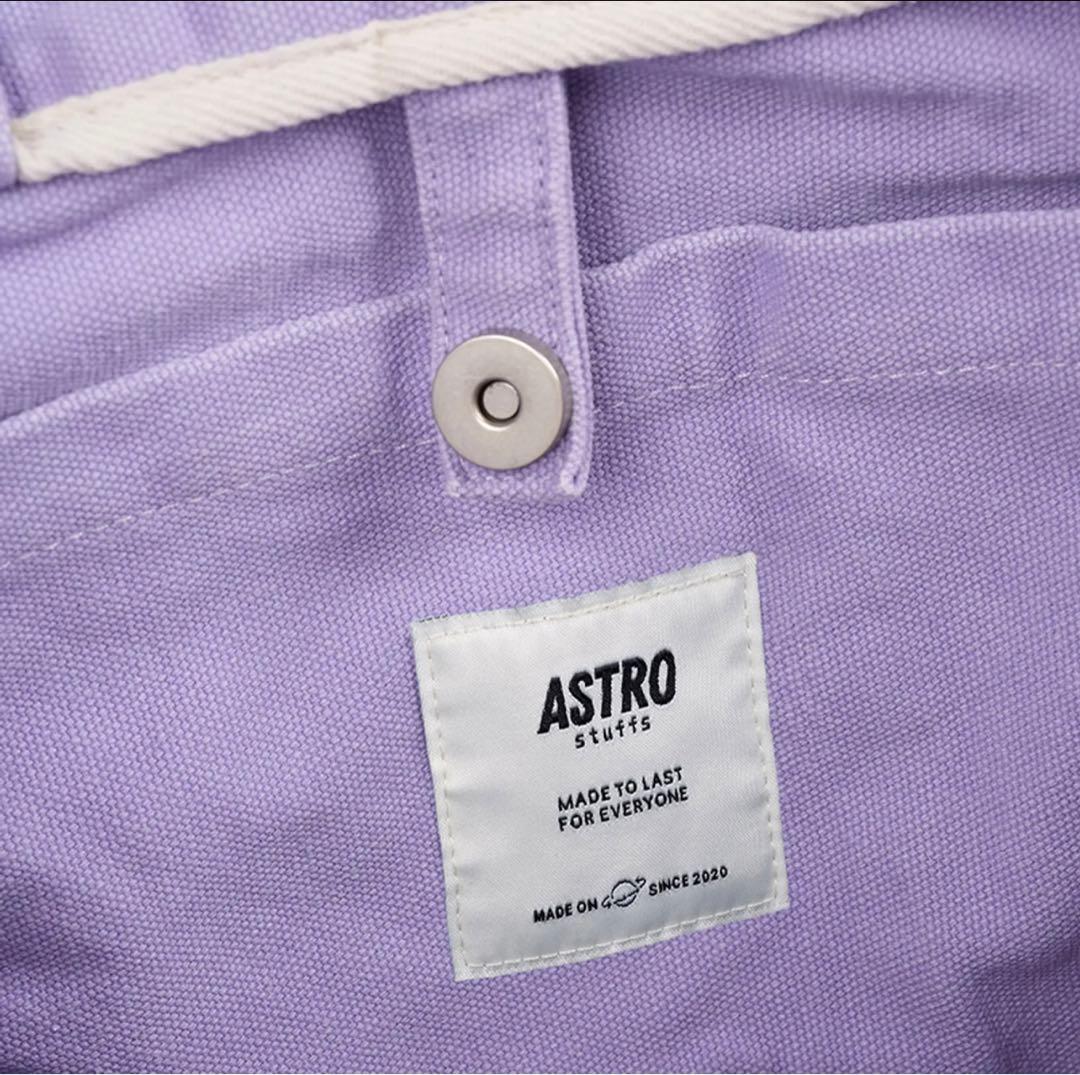 【新品レア】Bright Astrostuffs ロゴトートバッグ 希少パープル
