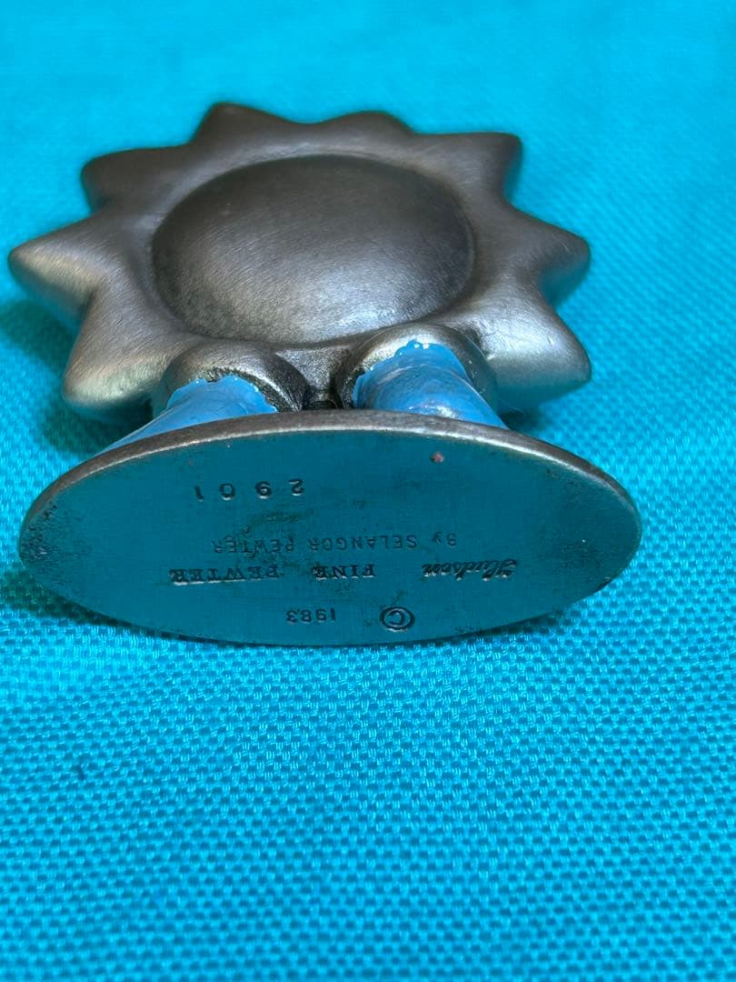 ヴィンテージ Hudson/Selangor Pewterフィギュア太陽月星3個