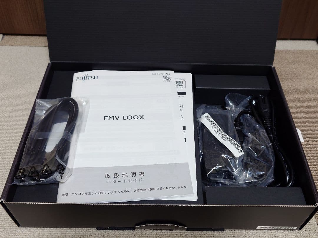 Fujitsu FMV LOOX 75/G FMVL75GB ダークシルバー