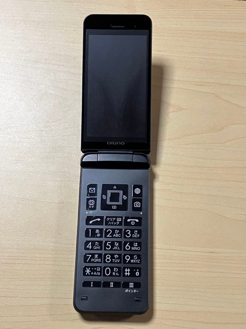 極美品 DIGNO ケータイ3 NP902KC ソフトバンク SIMフリー U6
