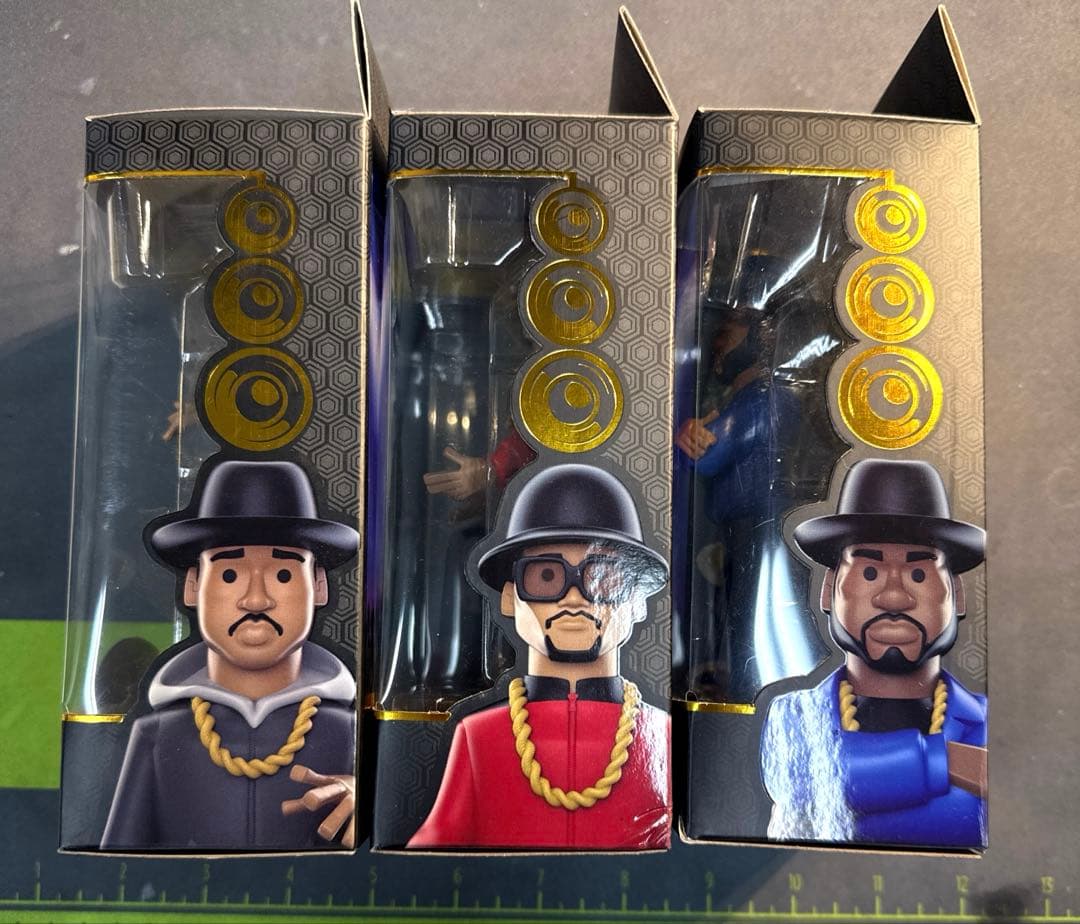 【正規品 未開封】RUN DMC ファンコ Gold Premium 3体セット