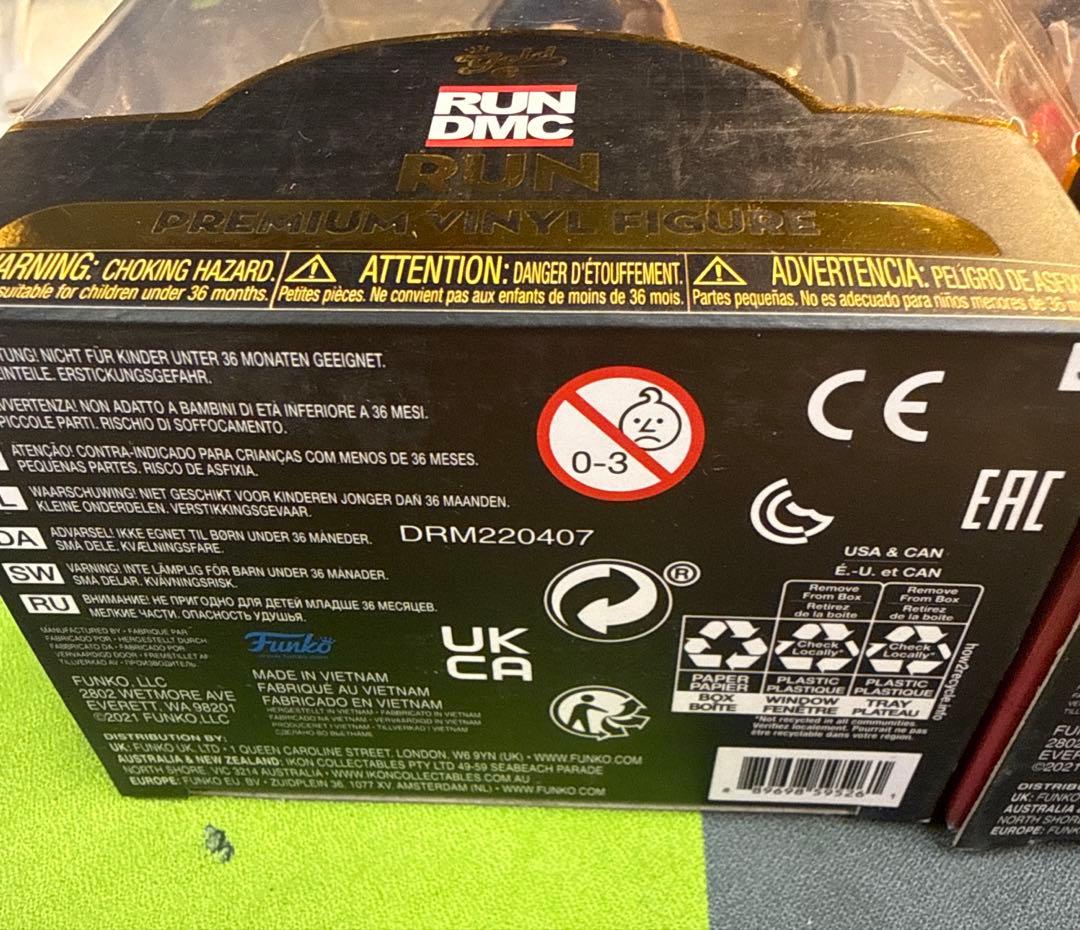 【正規品 未開封】RUN DMC ファンコ Gold Premium 3体セット