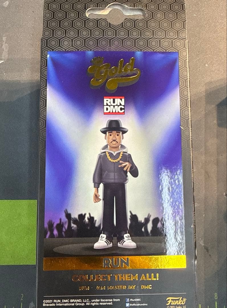 【正規品 未開封】RUN DMC ファンコ Gold Premium 3体セット