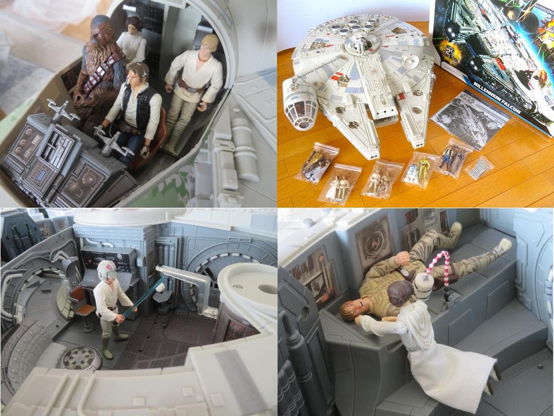 【超希少・中古・お得セット】ハズブロ　アルティメット　ミレミアム・ファルコン