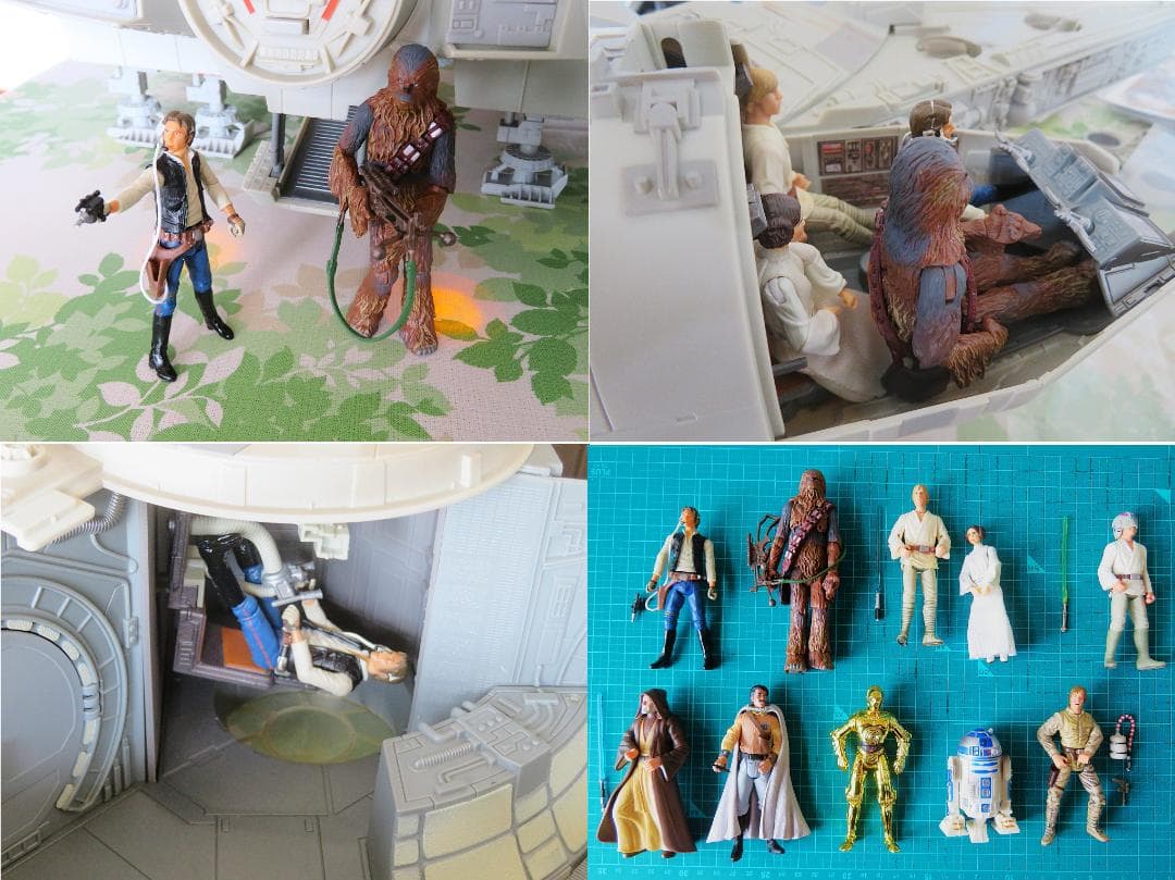 【超希少・中古・お得セット】ハズブロ　アルティメット　ミレミアム・ファルコン