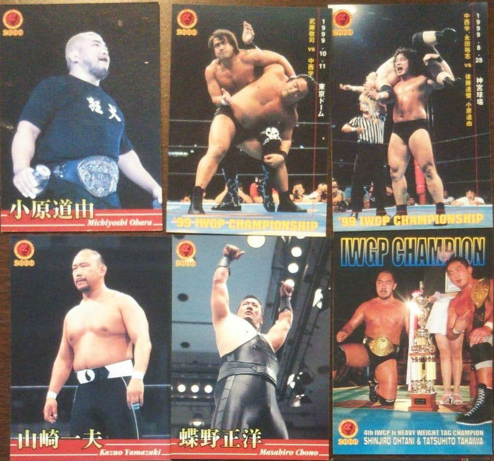 新日本プロレス カード ３６枚セット 1999～2000 武藤敬司
