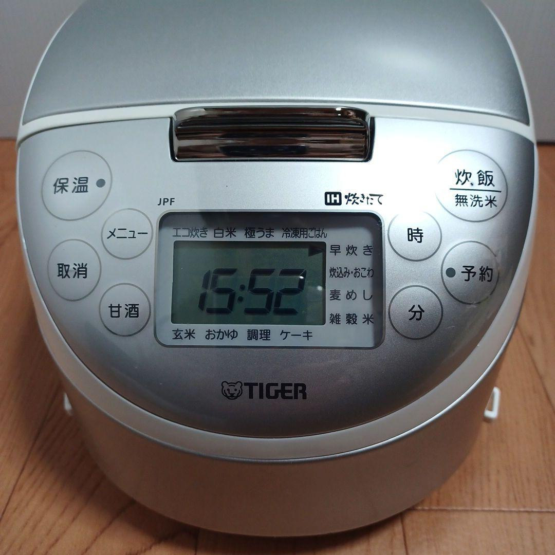 良品　TIGER タイガー IH炊飯ジャー JPF-A55 炊きたて 炊飯器
