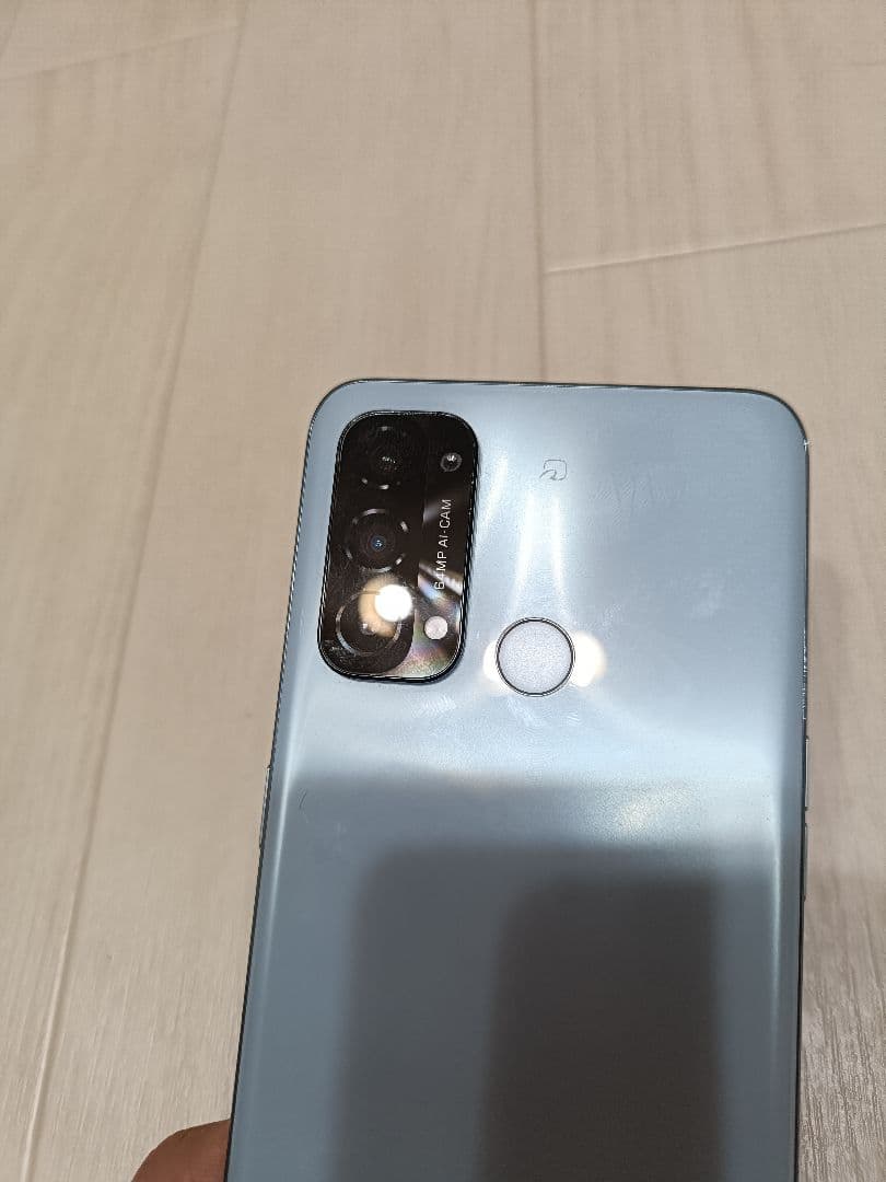 鈴*ん様 OPPO reno5A アイスブルー　SIMフリー