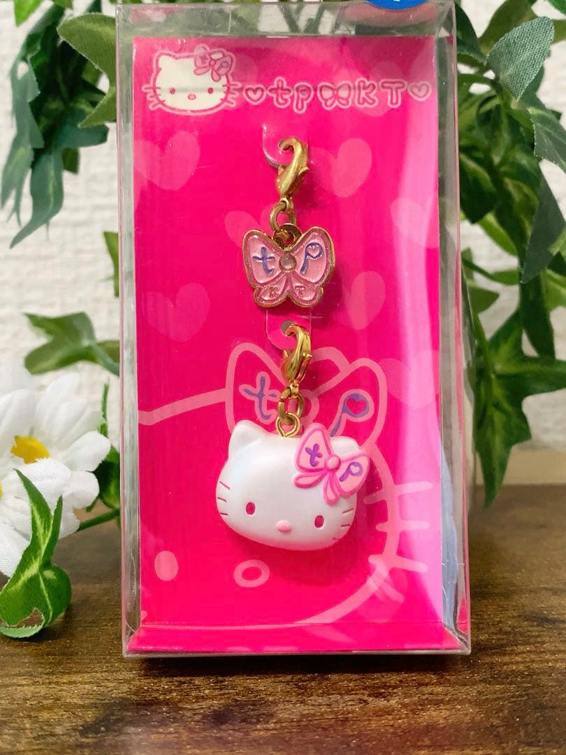 ☆激レア☆キティ　tinkpinkコラボ　ファスナーマスコット　2005年製