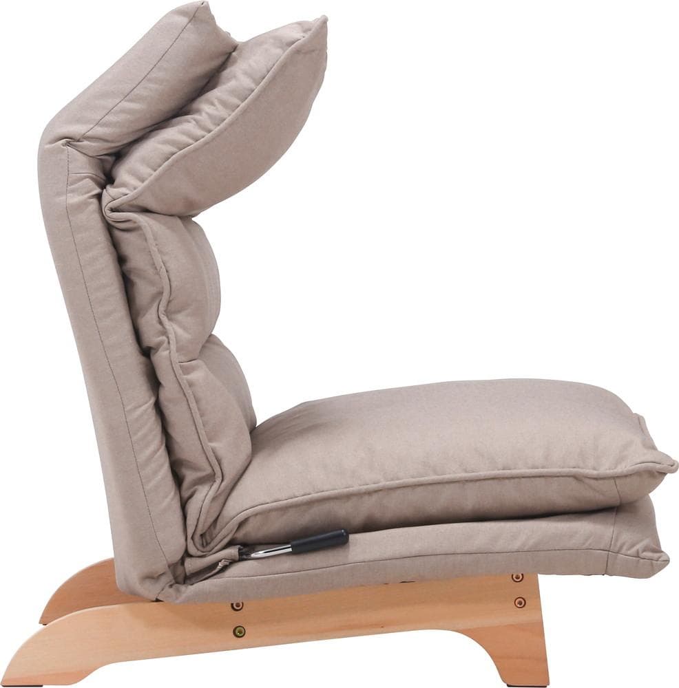 【新品・送料無料】ダブルクッション座椅子　フィット２　１Ｐ　ＢＥ