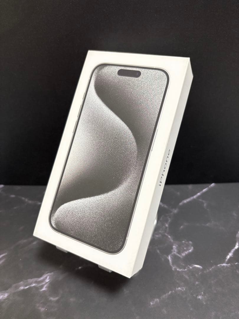 iPhone 15 Pro 128GB ホワイトチタニウムSIMフリー