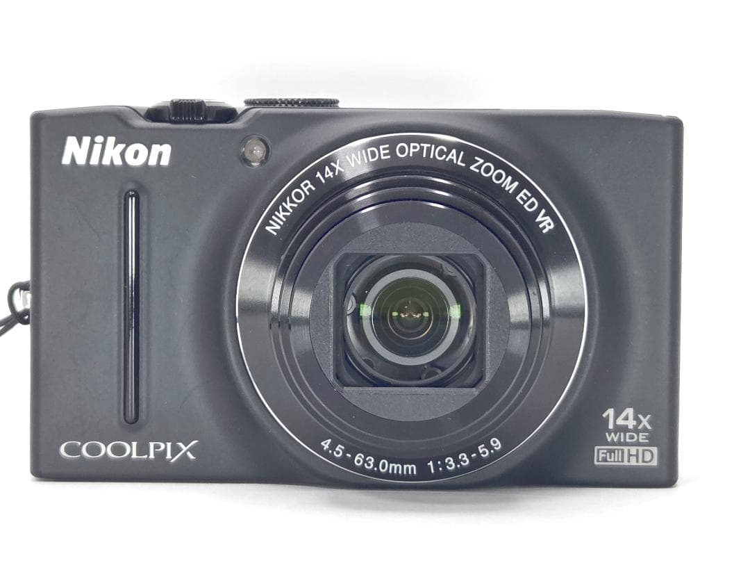 ニコン　Nikon COOLPIX S8200 ブラック《元箱&純正ケース付属》