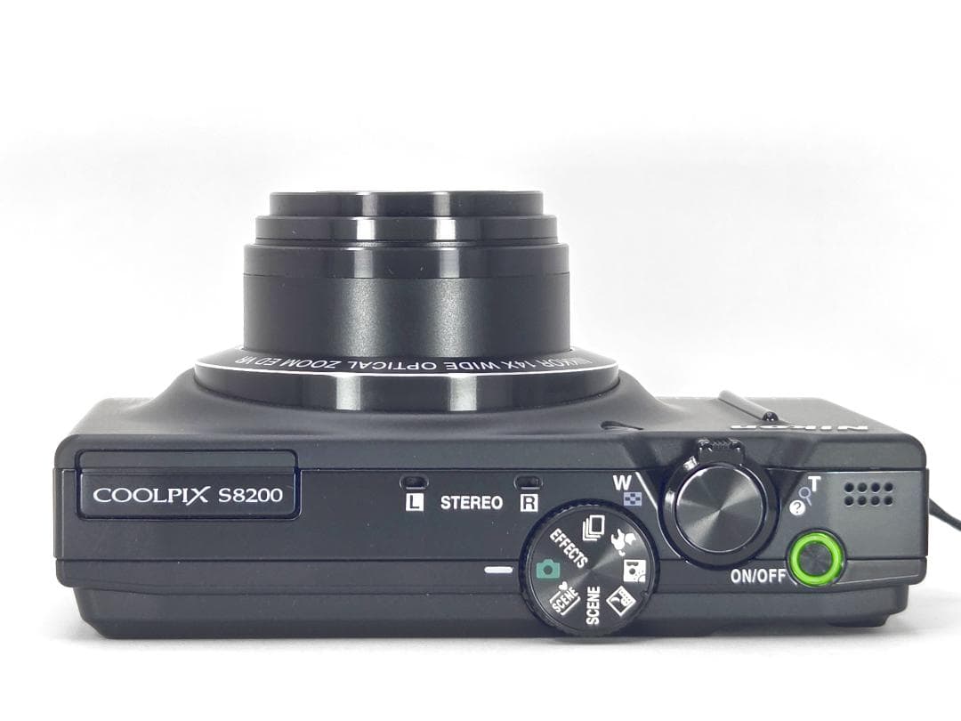 ニコン　Nikon COOLPIX S8200 ブラック《元箱&純正ケース付属》