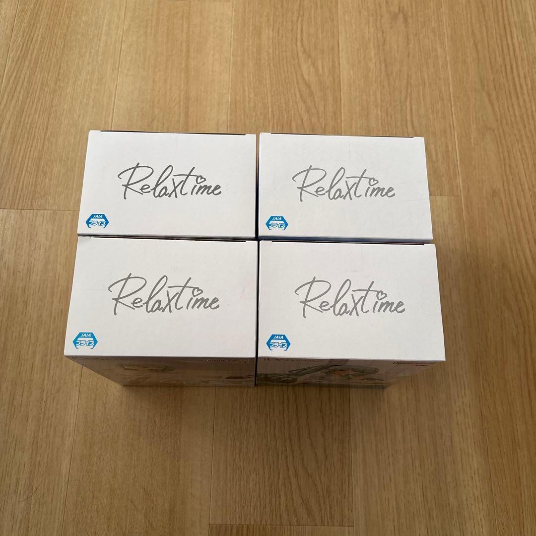 陰の実力者になりたくて！　Relax time 4体　フィギュア　まとめ売り