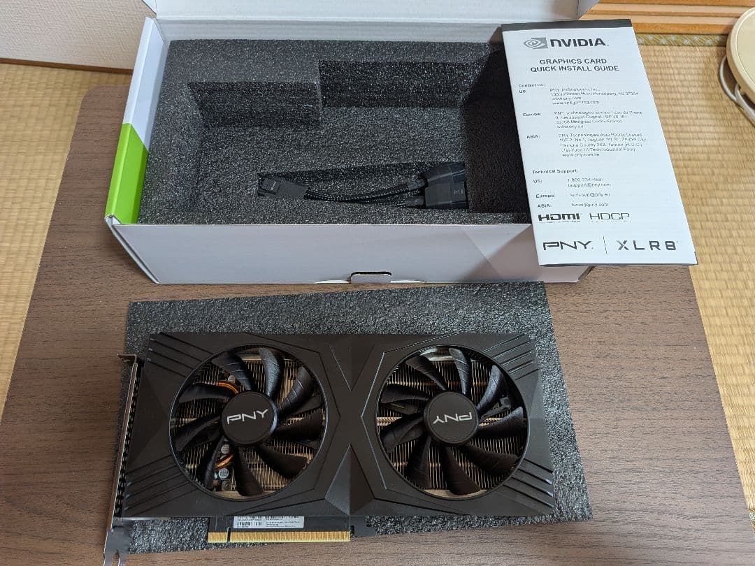 グラフィックボード・グラボ・ビデオカード PNY GeForce RTX 4070 Super 12GB