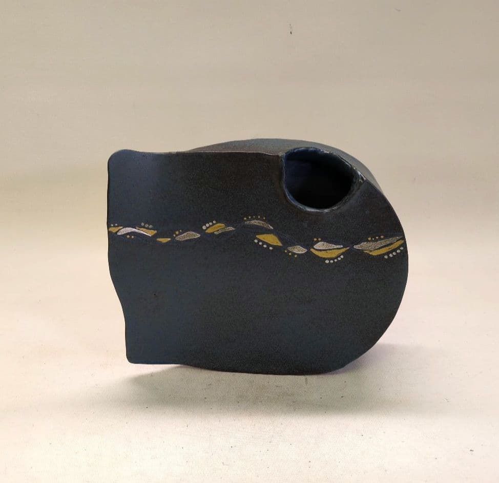 おまけ付き　清水焼　延美作　池坊好み　池坊花器