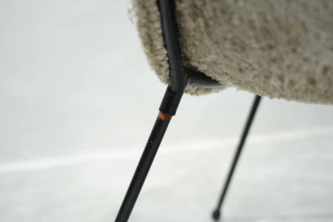 フランス　ビンテージ　アームチェア　60s’ 1人掛け椅子　アイアン