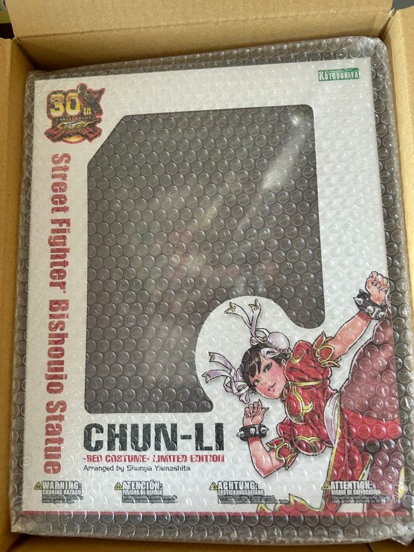 【新品未開封】Street Fighter 春麗 Red Costume 限定版