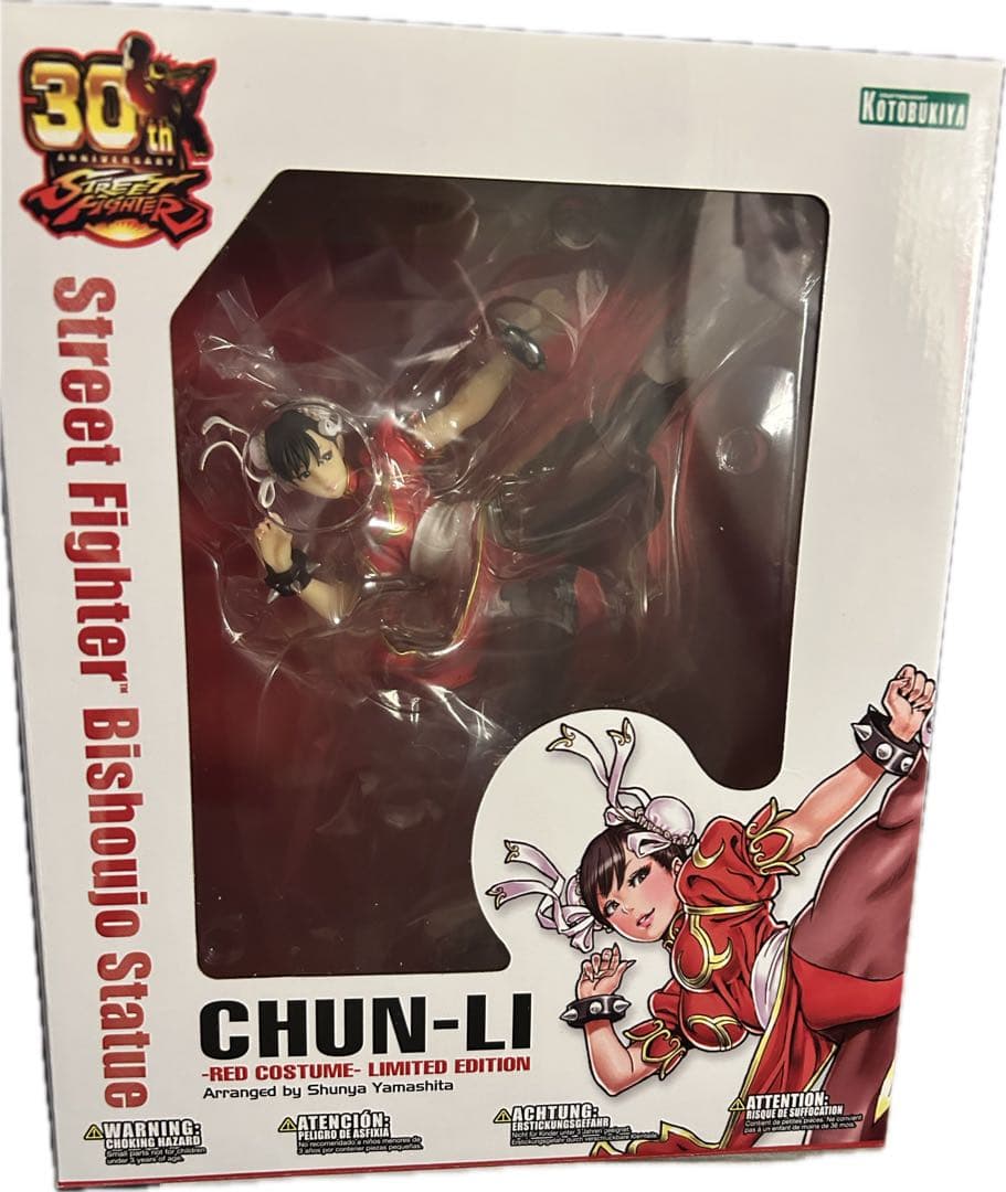 【新品未開封】Street Fighter 春麗 Red Costume 限定版