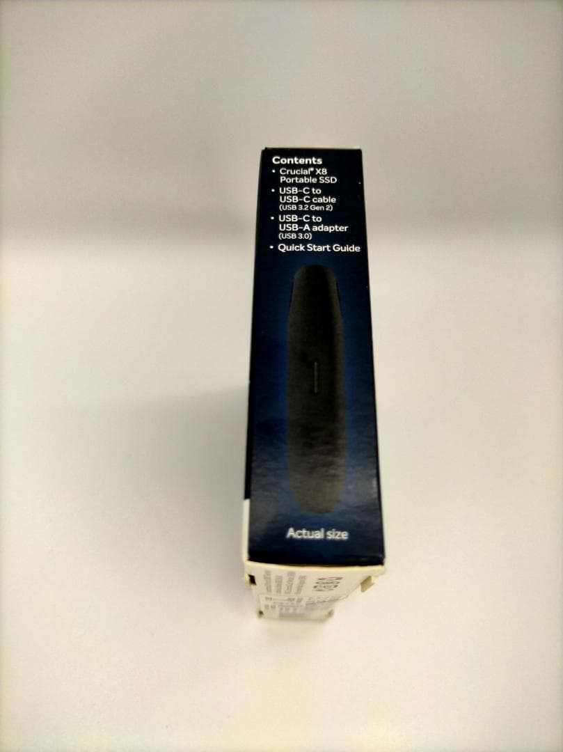 Crucial X8 外付け SSD 1TB USB3.2 Gen2対応