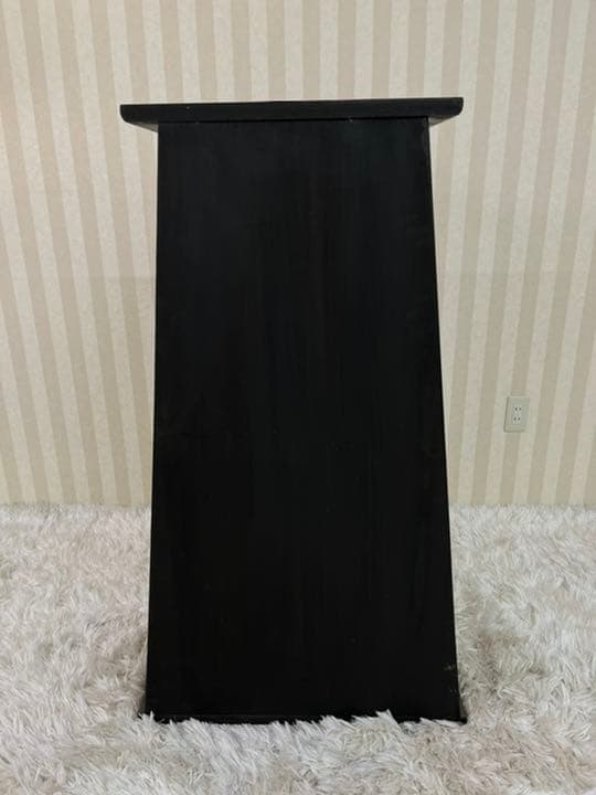 台形キャビネット　アンティーク家具　ブラウン