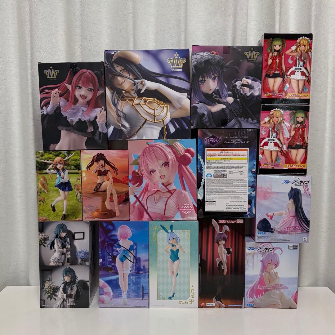 美少女 フィギュア 15体 まとめ売り 初音ミク 喜多川海夢 アルベド AMP