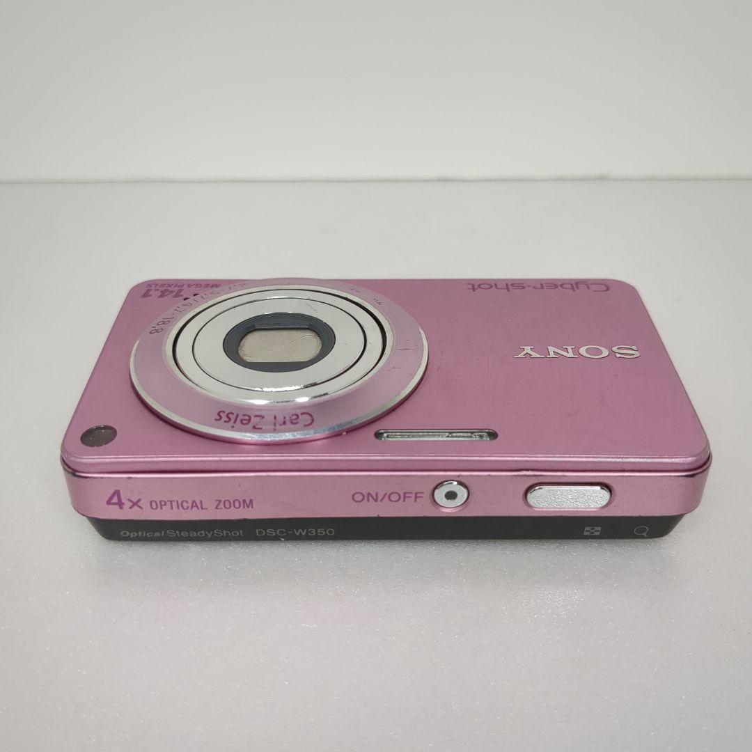ジャンク SONY Cyber-shot DSC W350 ピンク