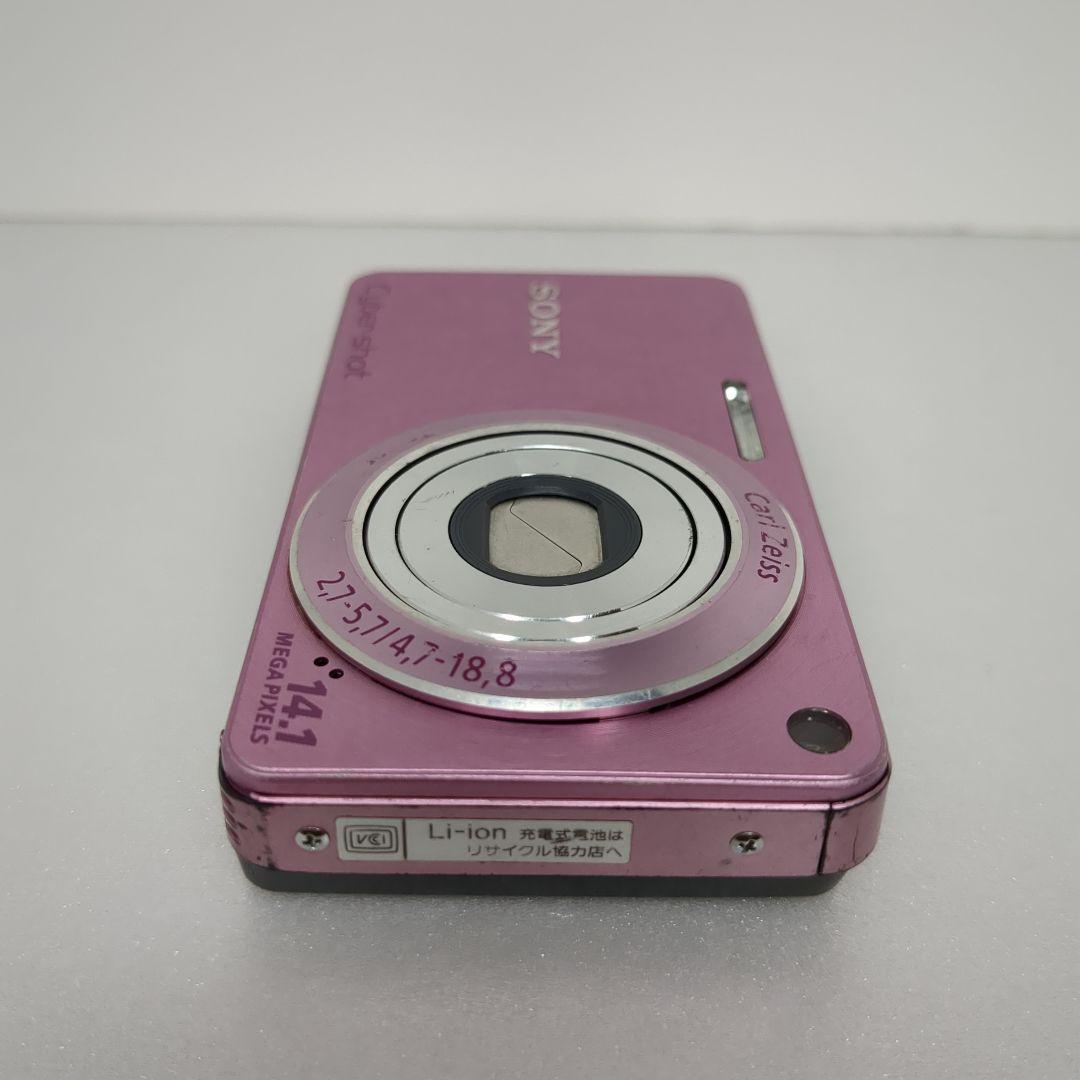ジャンク SONY Cyber-shot DSC W350 ピンク