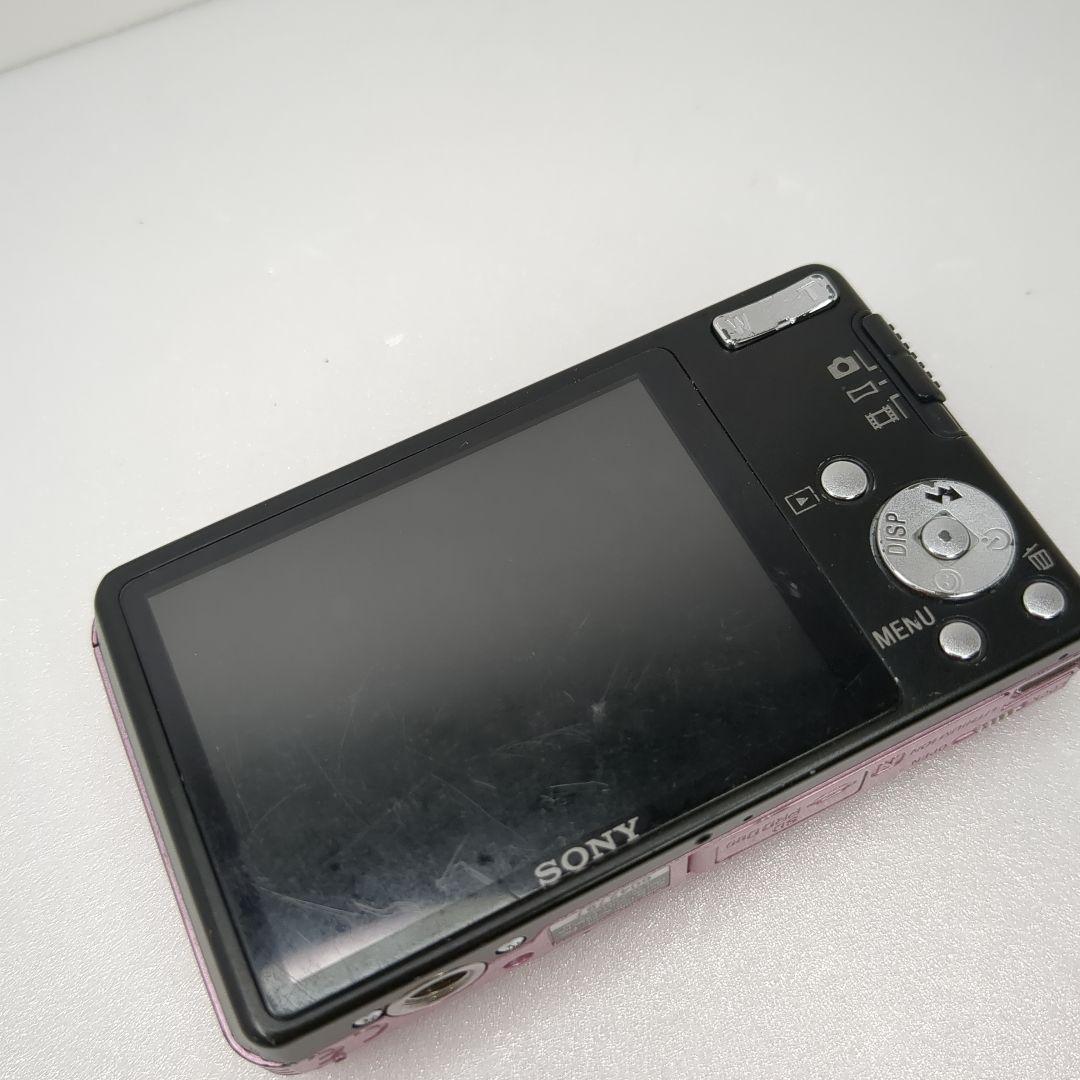 ジャンク SONY Cyber-shot DSC W350 ピンク