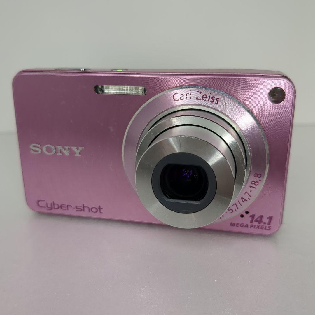 ジャンク SONY Cyber-shot DSC W350 ピンク