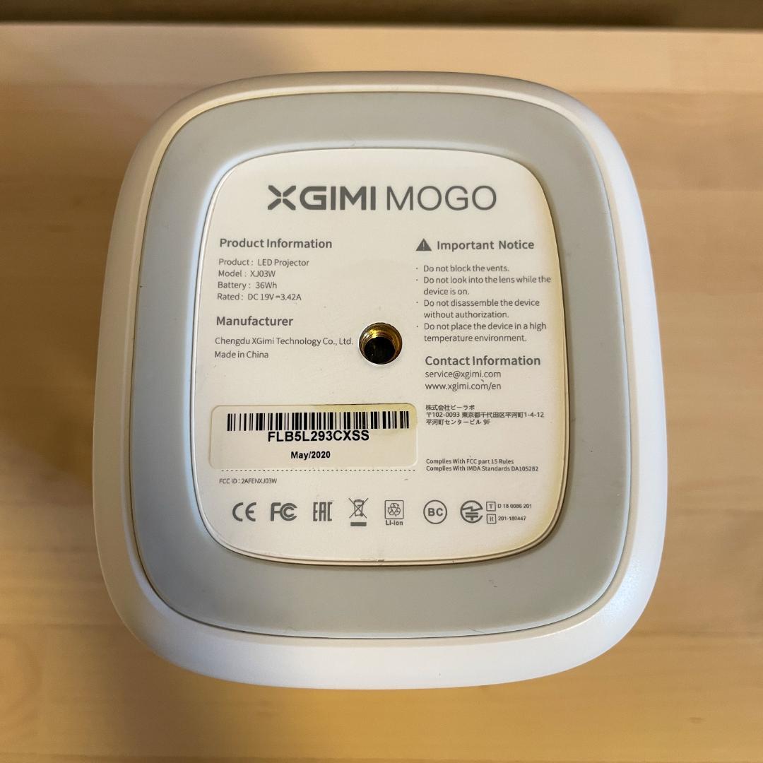 【美品】XGIMI XJ03W MOGO プロジェクター