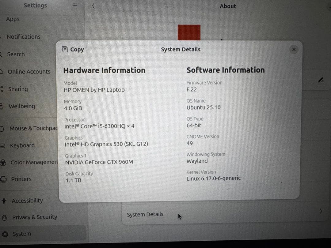2016 HP OMEN ゲーミングPC Linux 2 in 1