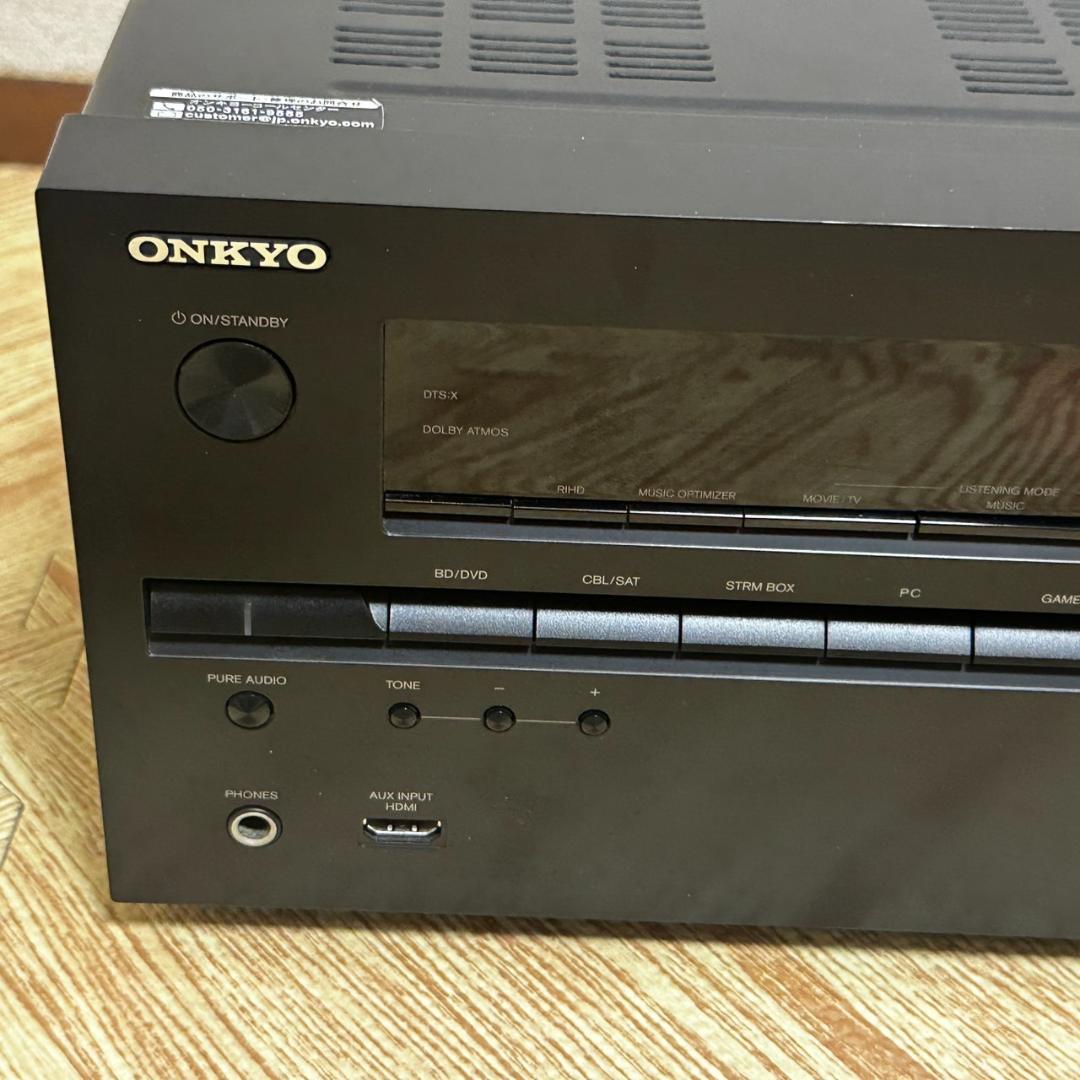 TOS様★ONKYO TX-NR646 AVアンプ リモコン付き ジャンク