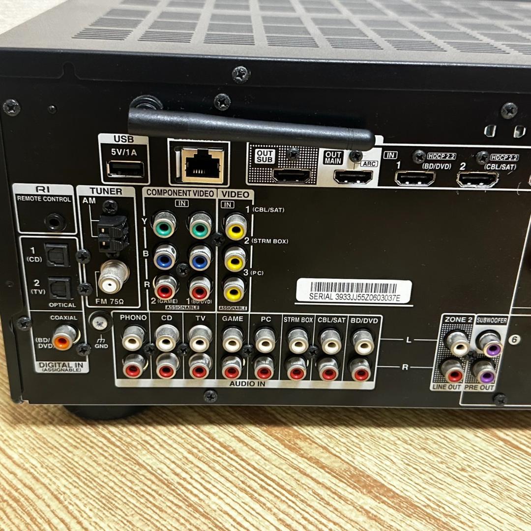 TOS様★ONKYO TX-NR646 AVアンプ リモコン付き ジャンク