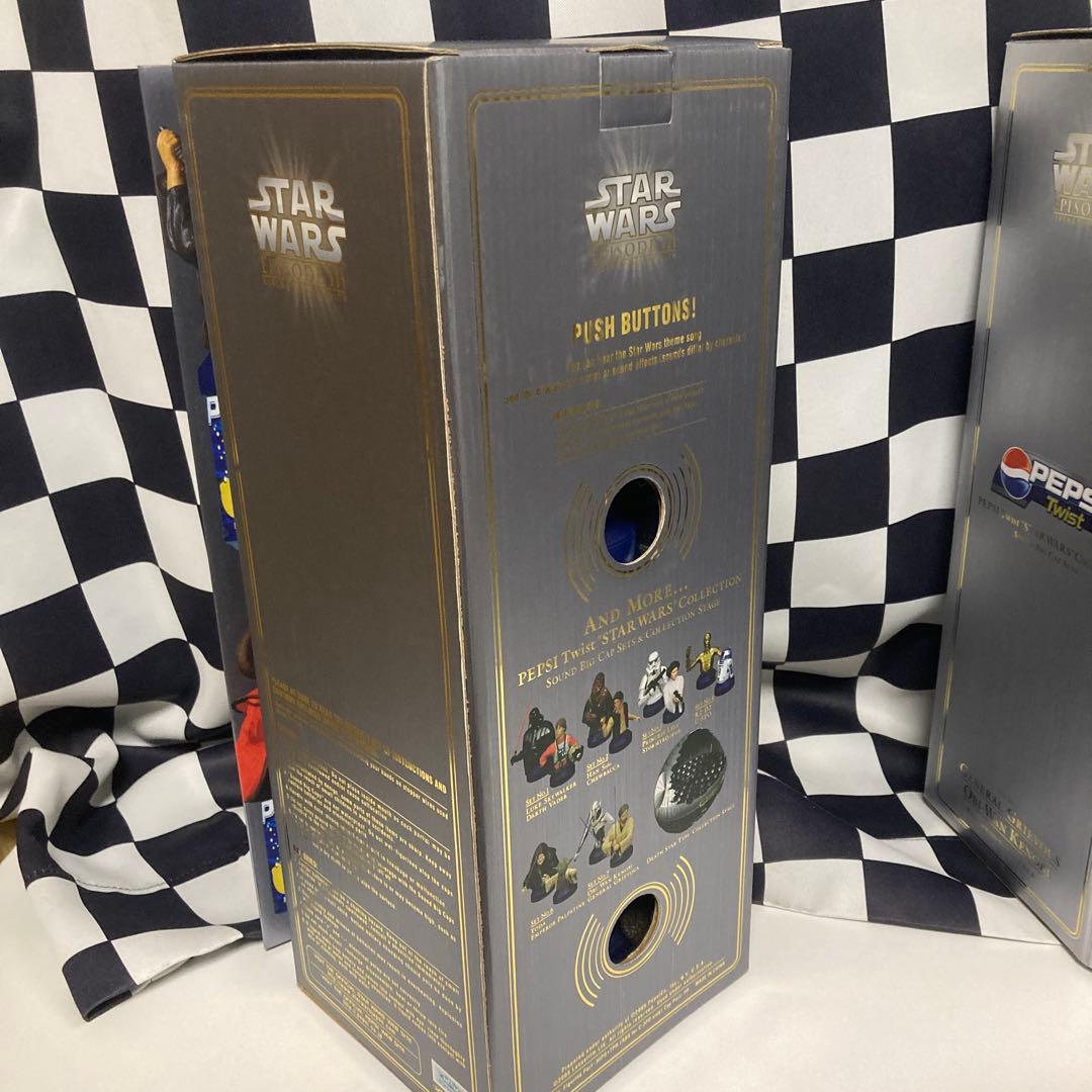 スターウォーズ　ペプシ　サウンドビッグキャップ　ボトルキャップ　フィギュア