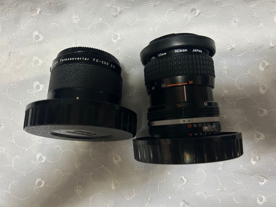 Nikomat EL＆Nikon AW-1 一眼レフカメラ レンズ付き