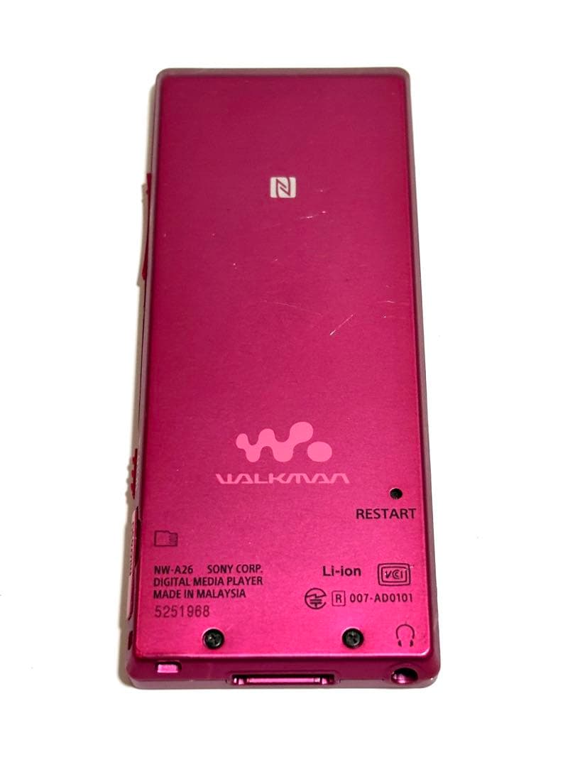SONY ウォークマン NW-A26 動作品 32GB ローズピンク